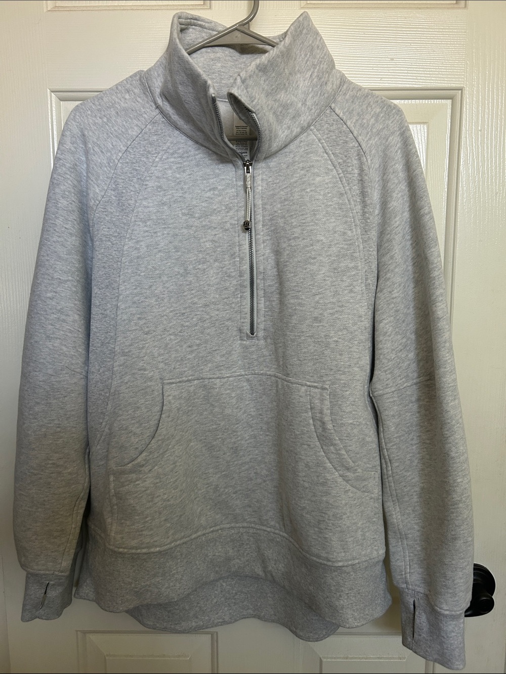 Lululemon oversized scuba half zip